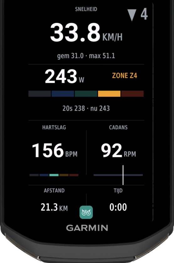 Sapere Strada mode on the Garmin Edge 1050